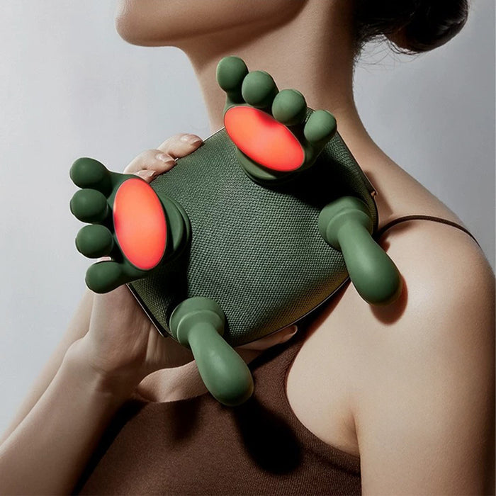 Portable Electric Neck & Back Massager – Deep Tissue Relaxation Device
