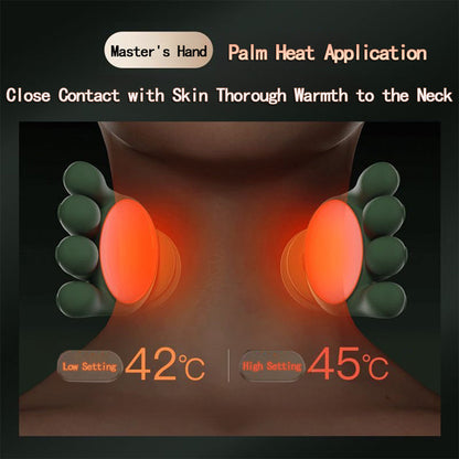 Portable Electric Neck & Back Massager – Deep Tissue Relaxation Device